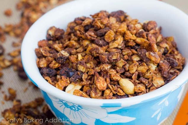 Oatmeal Raisin Cookie Granola.