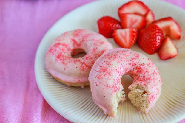 Strawberry Frosted Donuts-3-2