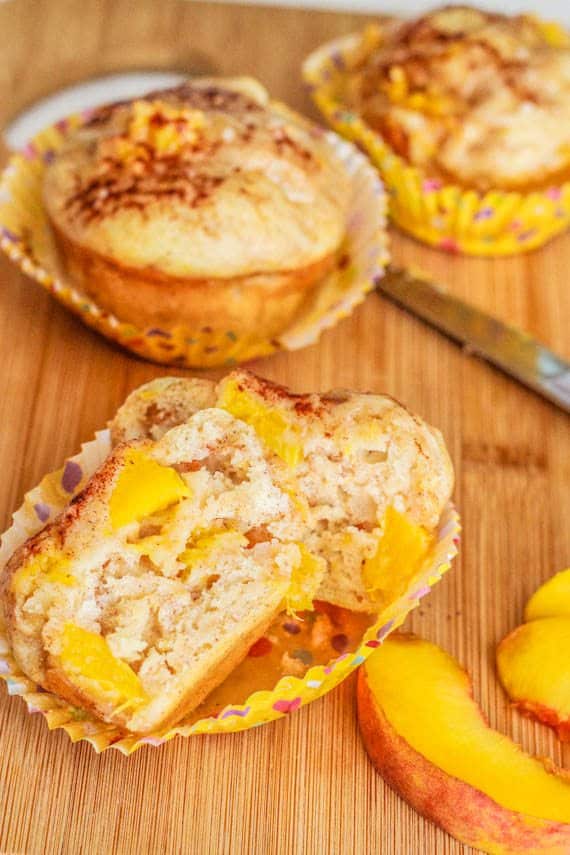 Peach Pie Muffins-6