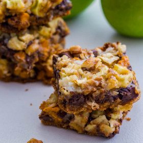 Apple Butterscotch Magic Bars