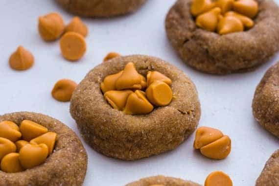 Soft Gingersnaps with Butterscotch Chips.