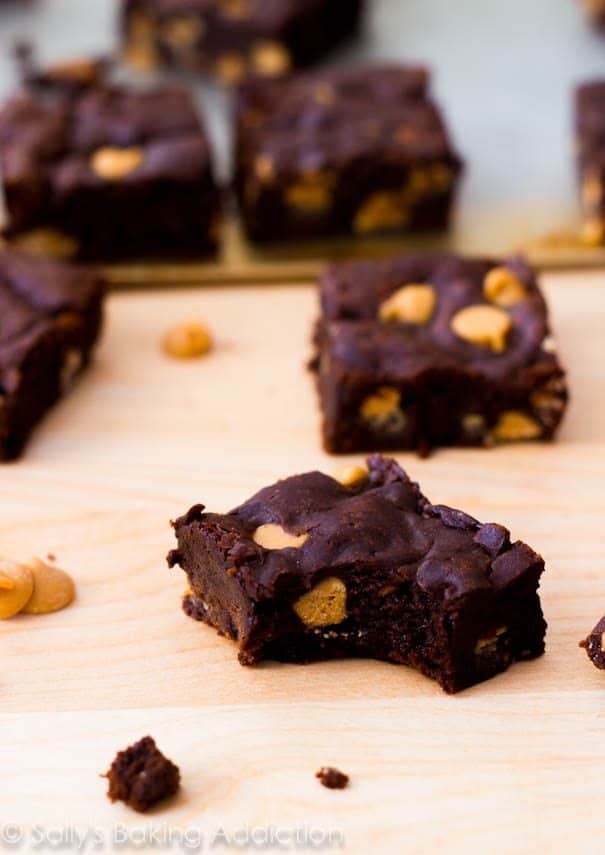 Ultimate Fudge Brownies with Peanut Butter Chips-7