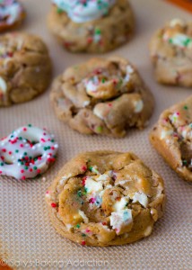White Chocolate Covered Pretzel Cookies by Sallys Baking Addiction-12