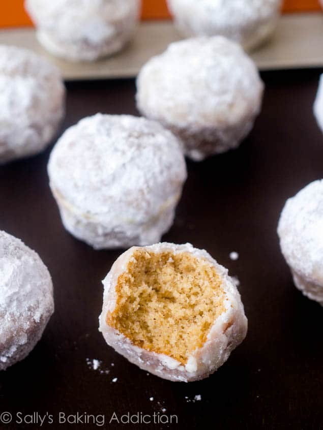 Mini Powdered Sugar Donut Muffins