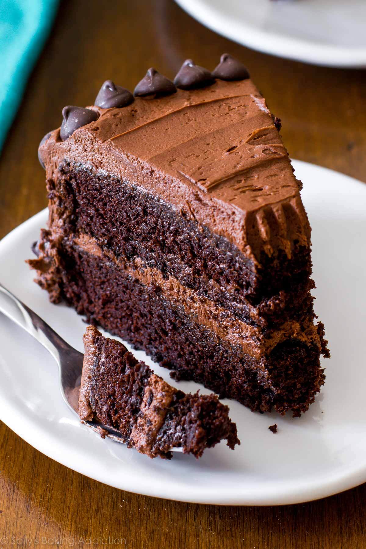 Triple Chocolate Layer Cake | Sally