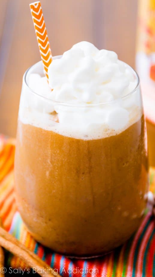 Where can you find frappe recipes made with a blender?