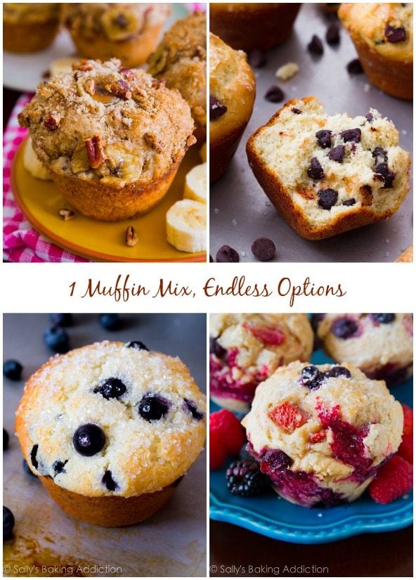 My Master Muffin Batter - 1 homemade muffin mix, endless options to create bakery-style muffins at home!