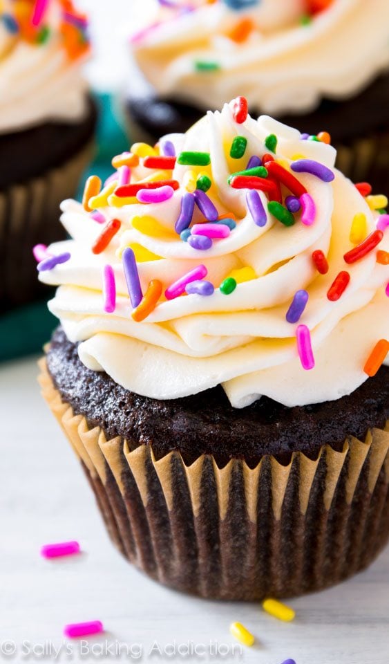 Chocolate-Cupcakes-with-Vanilla-Frosting-5
