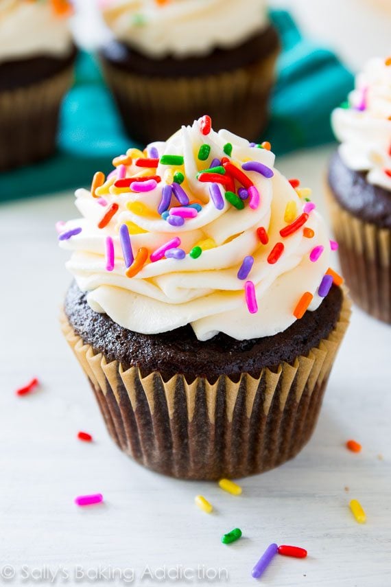 Chocolate-Cupcakes-with-Vanilla-Frosting-7