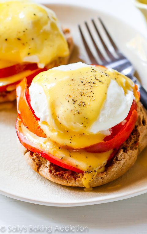 Eggs Benedict from scratch