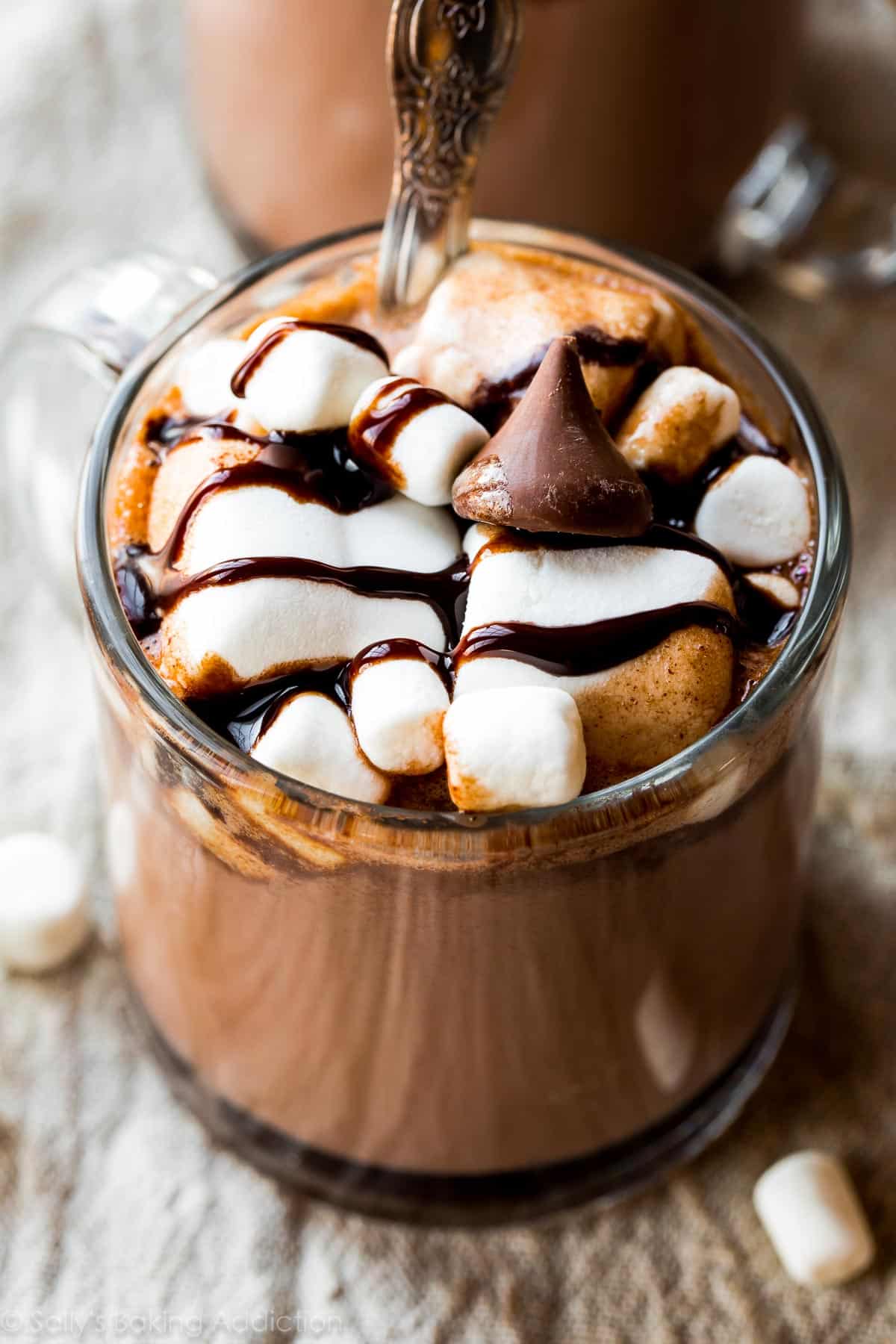 Decadent Slow Cooker Hot Chocolate | Sally
