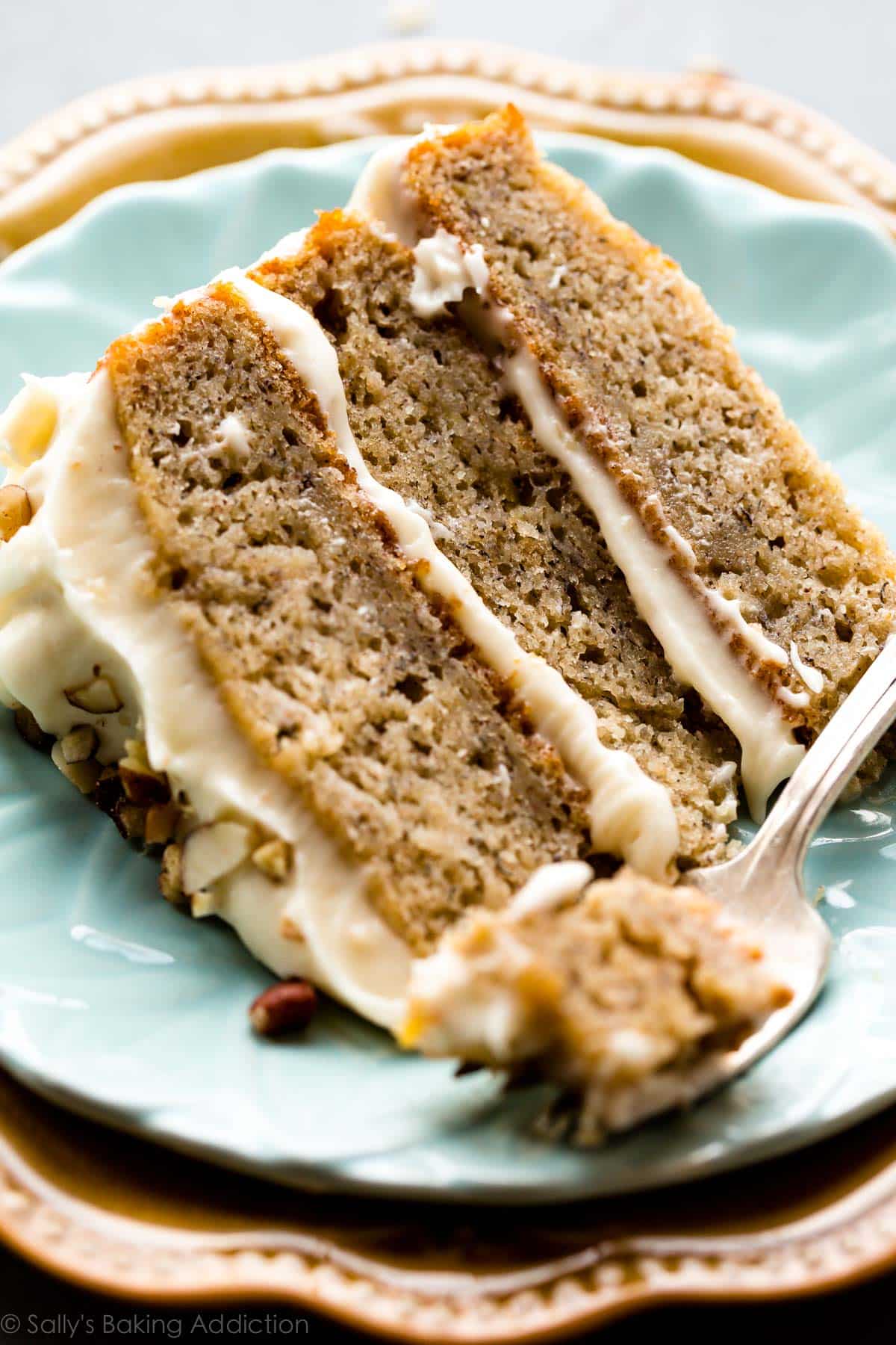 Banana Cake with Brown Butter Cream Cheese Frosting | Sally