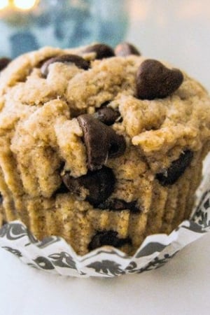 1 single serving chocolate chip muffin