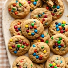 Peanut Butter M&M Cookies