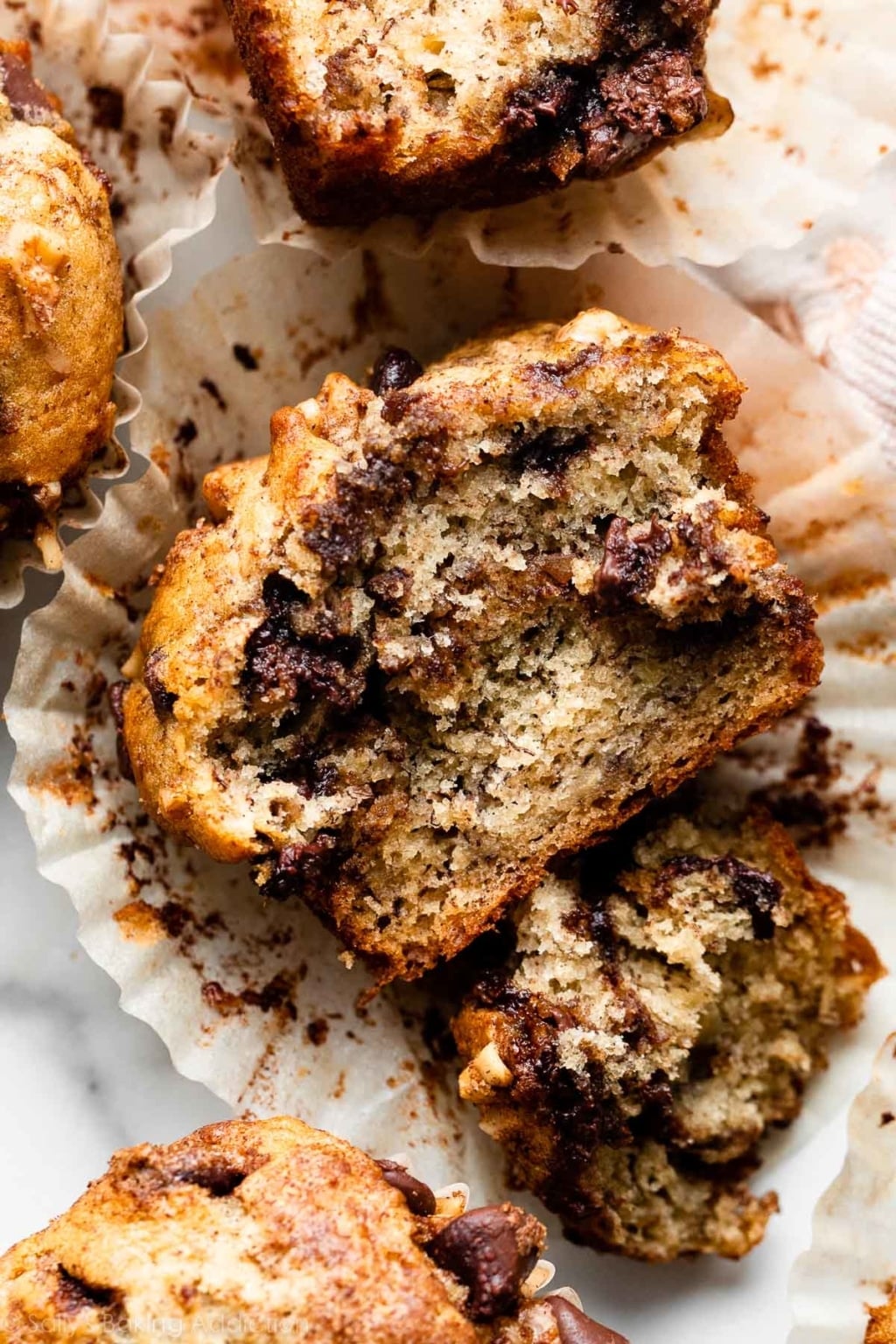 Banana Chocolate Chip Streusel Muffins Sally's Baking Addiction