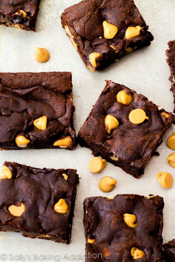 brownies with peanut butter chips