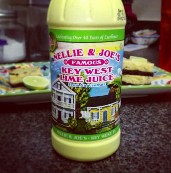 bottle of Nellie & Joe's key lime juice