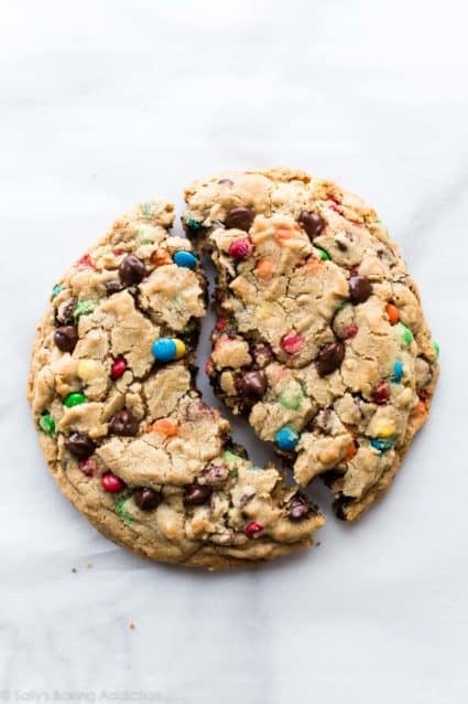 One Giant Monster M&M Cookie
