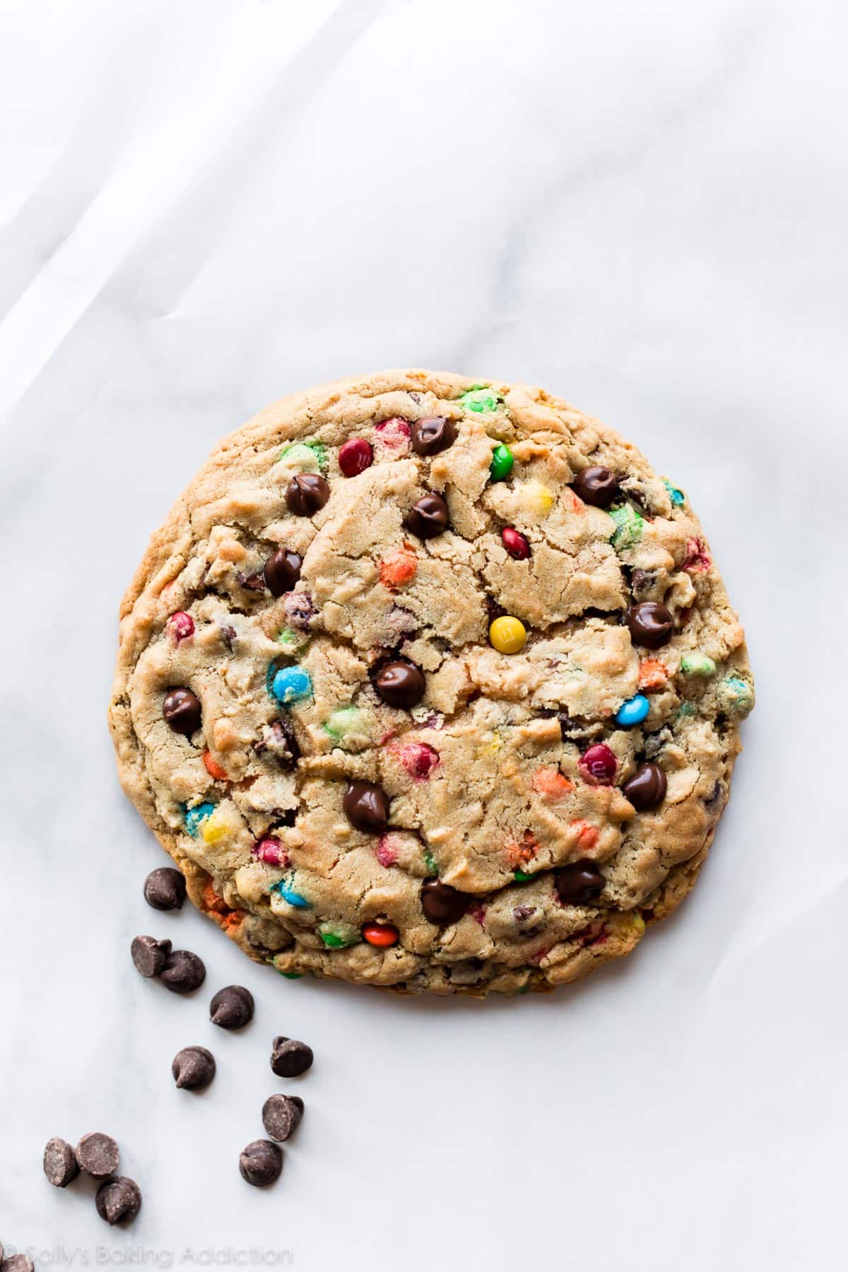 Big M&M cookie