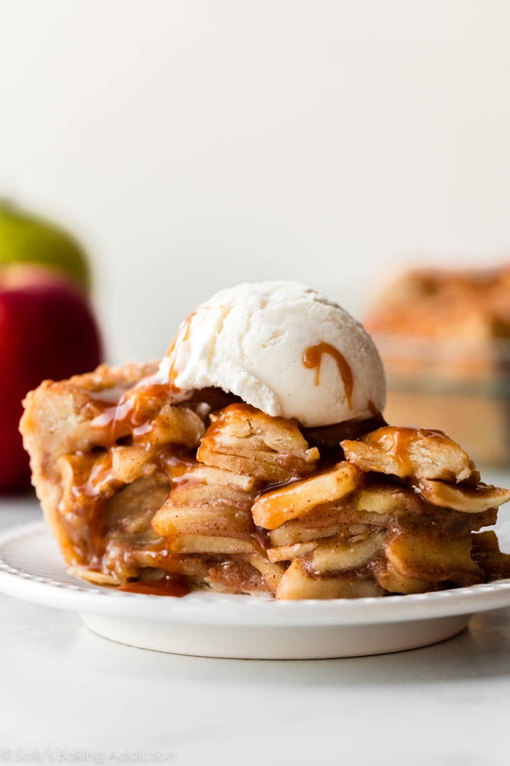 Salted Caramel Apple Pie Sally's Baking Addiction