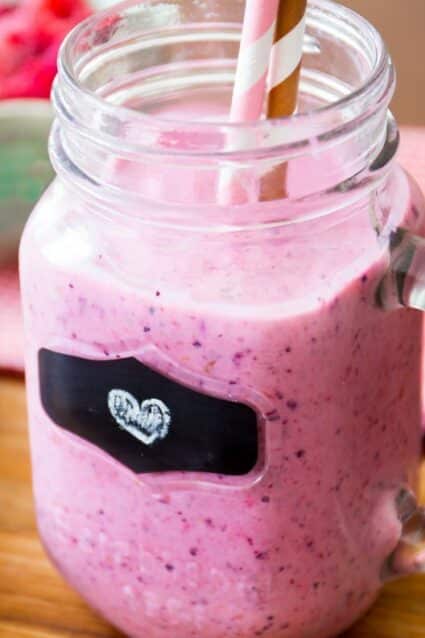 Peanut Butter & Jelly Protein Smoothie