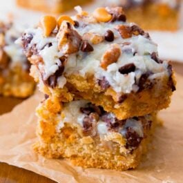 stack of 2 ultimate magic cookie bars