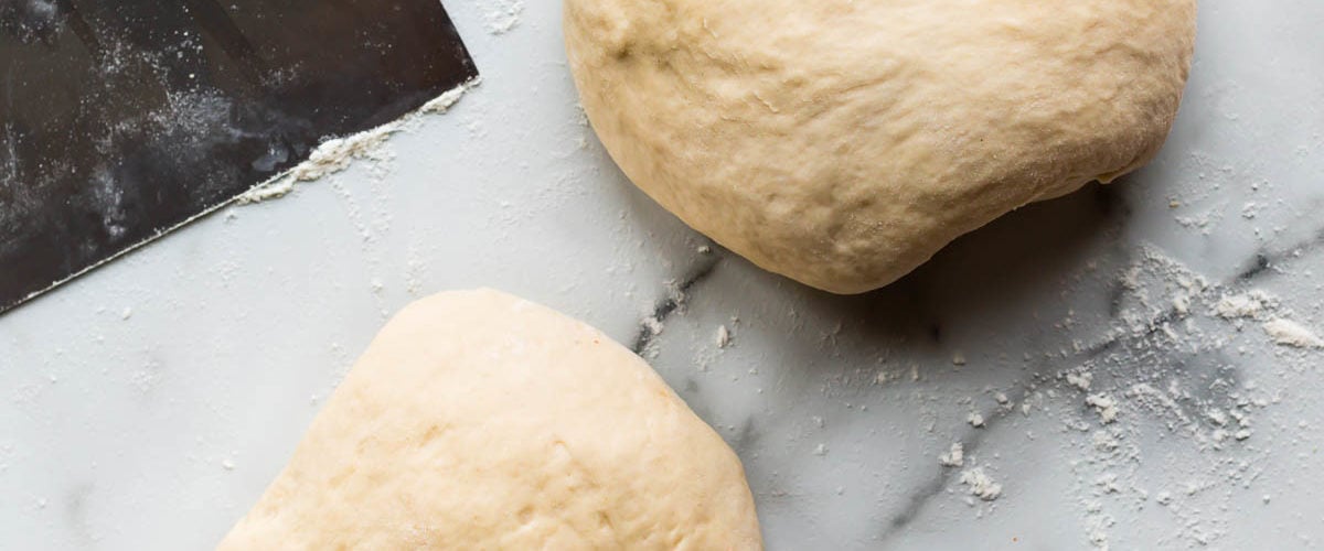 2 pizza dough balls