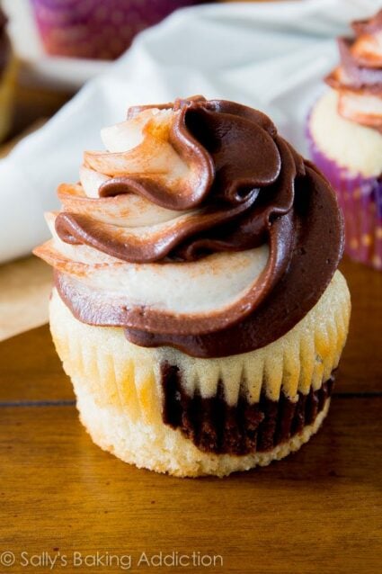 Ultimate Marble Cupcakes
