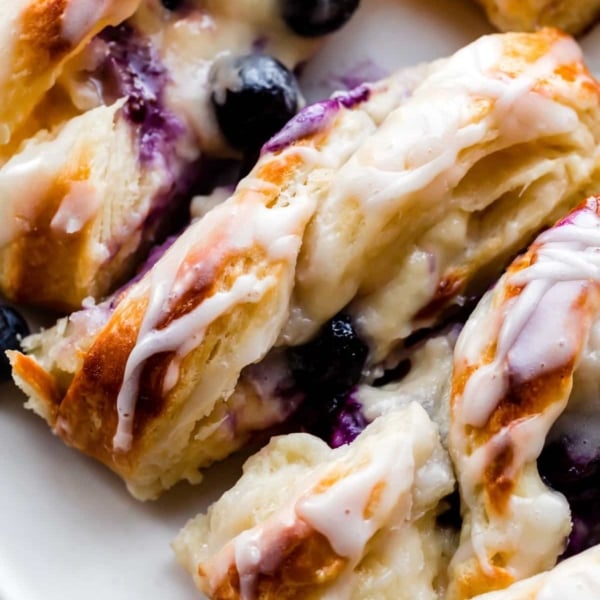 Blueberry Cream Cheese Pastry Braid Sally's Baking Addiction
