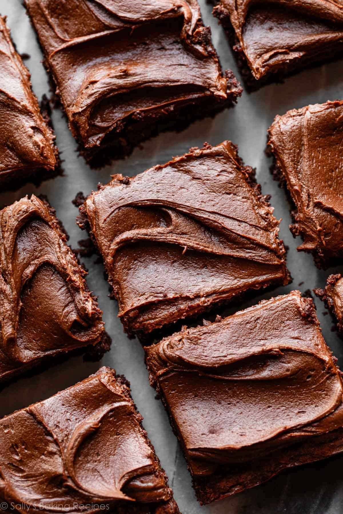 Chewy Fudgy Frosted Brownies - Sally's Baking Addiction