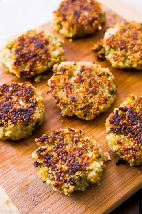 Crispy Quinoa Patties Sally's Baking Addiction