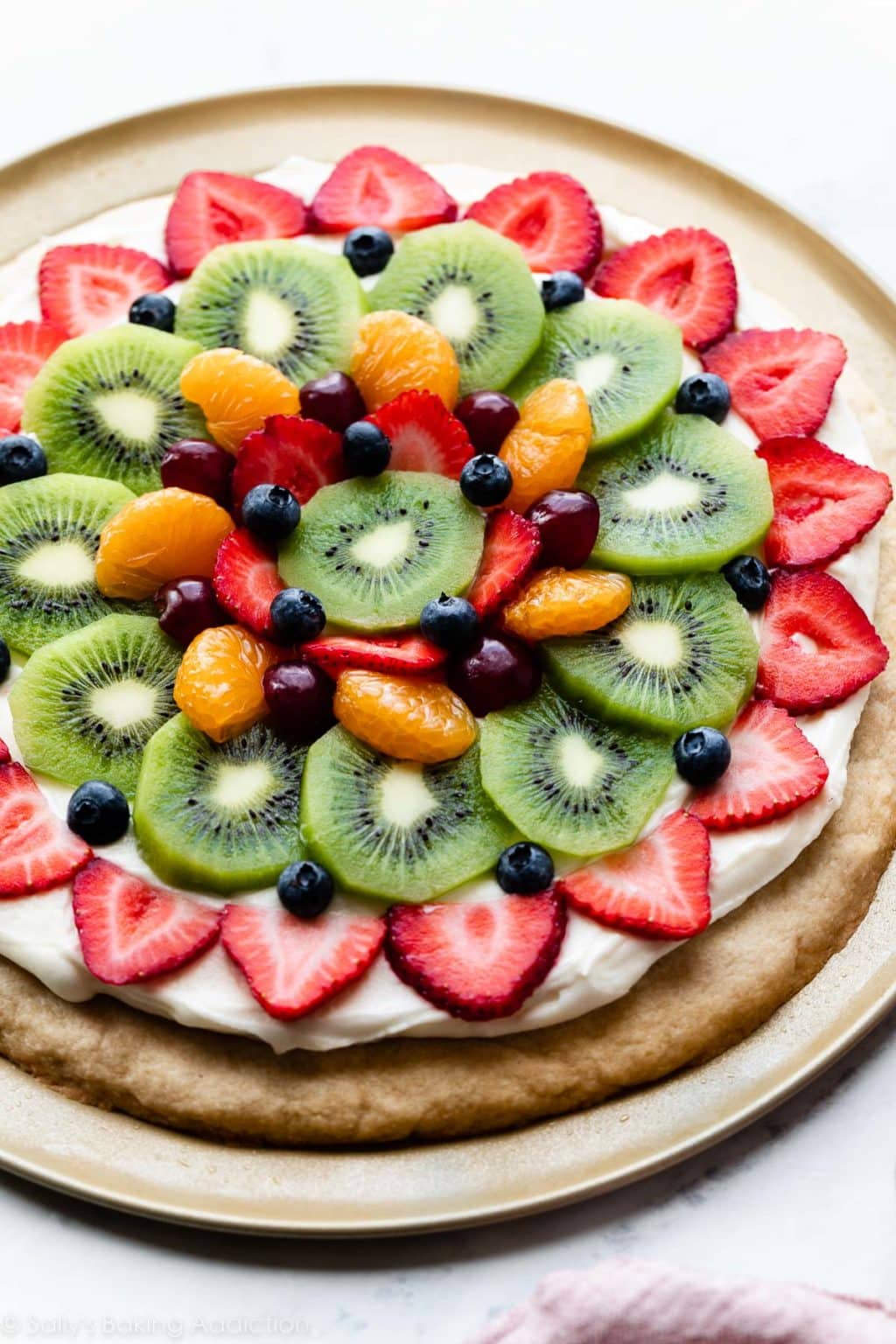 Best Fruit Pizza (Recipe & Video) Sally's Baking Addiction