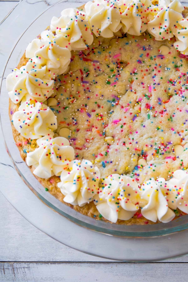 Funfetti Sugar Cookie Cake - Sally's Baking Addiction
