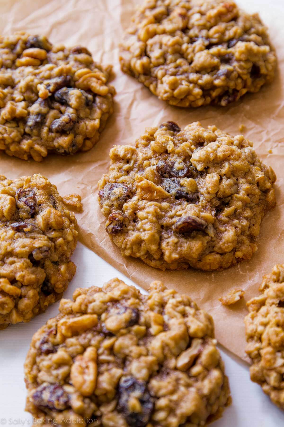 Soft & Chewy Oatmeal Raisin Cookies - Sally's Baking Addiction