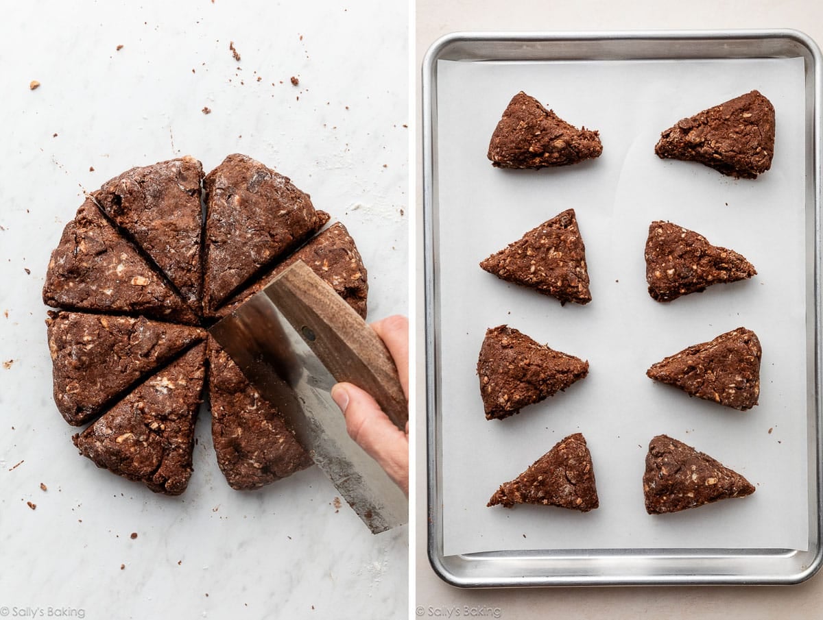 Triple Chocolate Scones Supreme