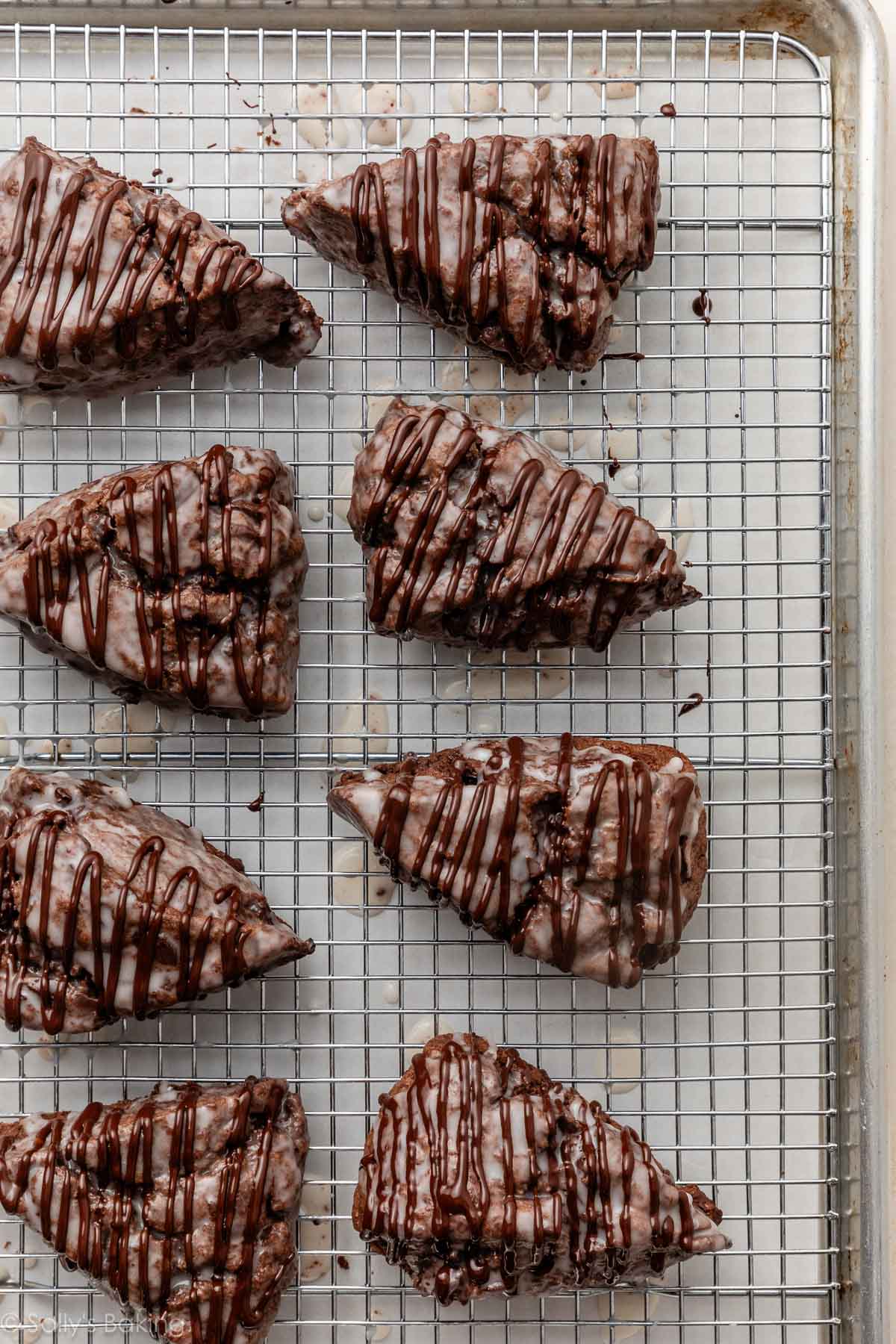 Triple Chocolate Scones Supreme