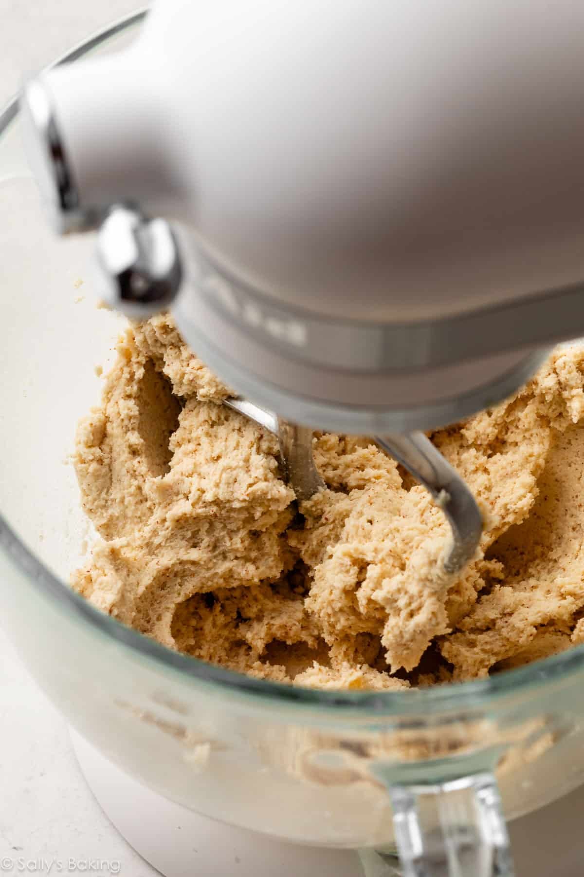 creamed brown butter and sugars.