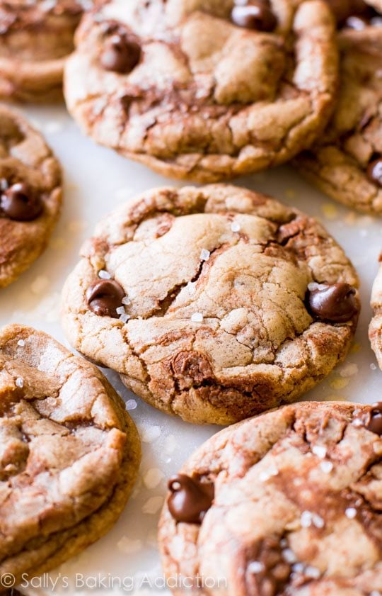 Nutella chocolate chip cookies