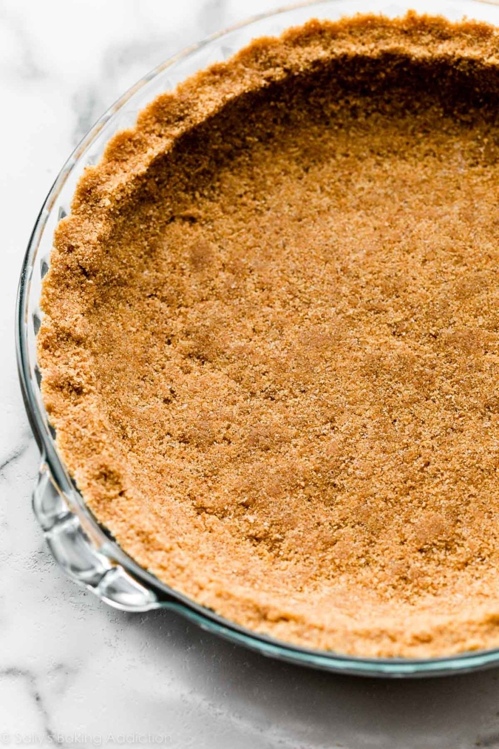 Perfect Graham Cracker Crust (Video) Sally's Baking Addiction