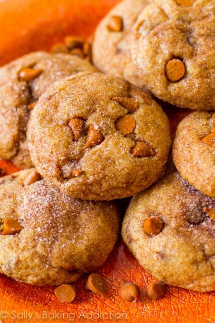 Cinnamon Chip Pumpkin Cookies
