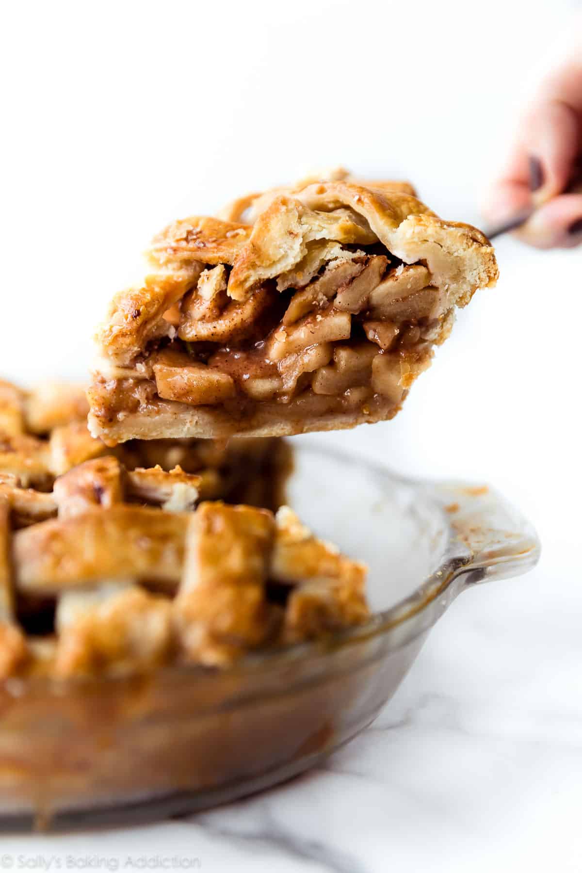 Homemade Apple Pie with Chai Spices 