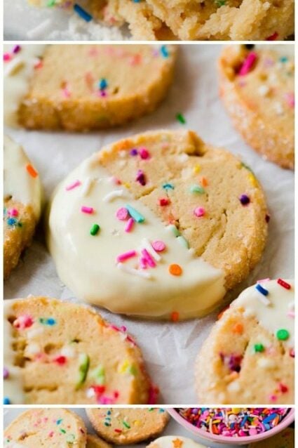 Sprinkle Slice & Bake Cookies