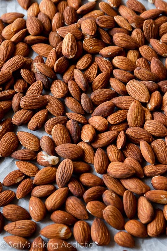toasted almonds