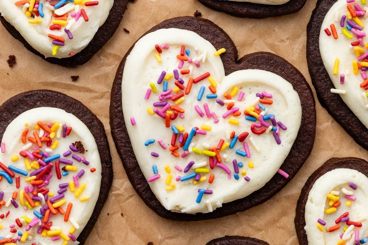 Cut-Out Chocolate Sugar Cookies