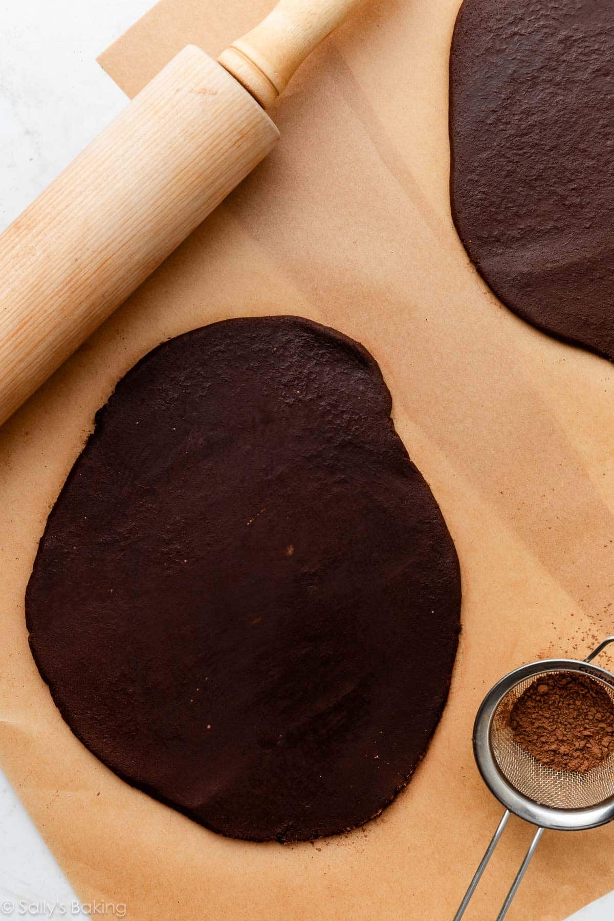 Cut-Out Chocolate Sugar Cookies