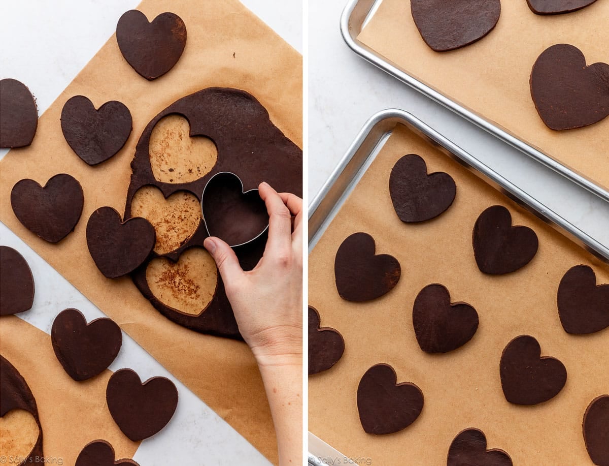 Cut-Out Chocolate Sugar Cookies
