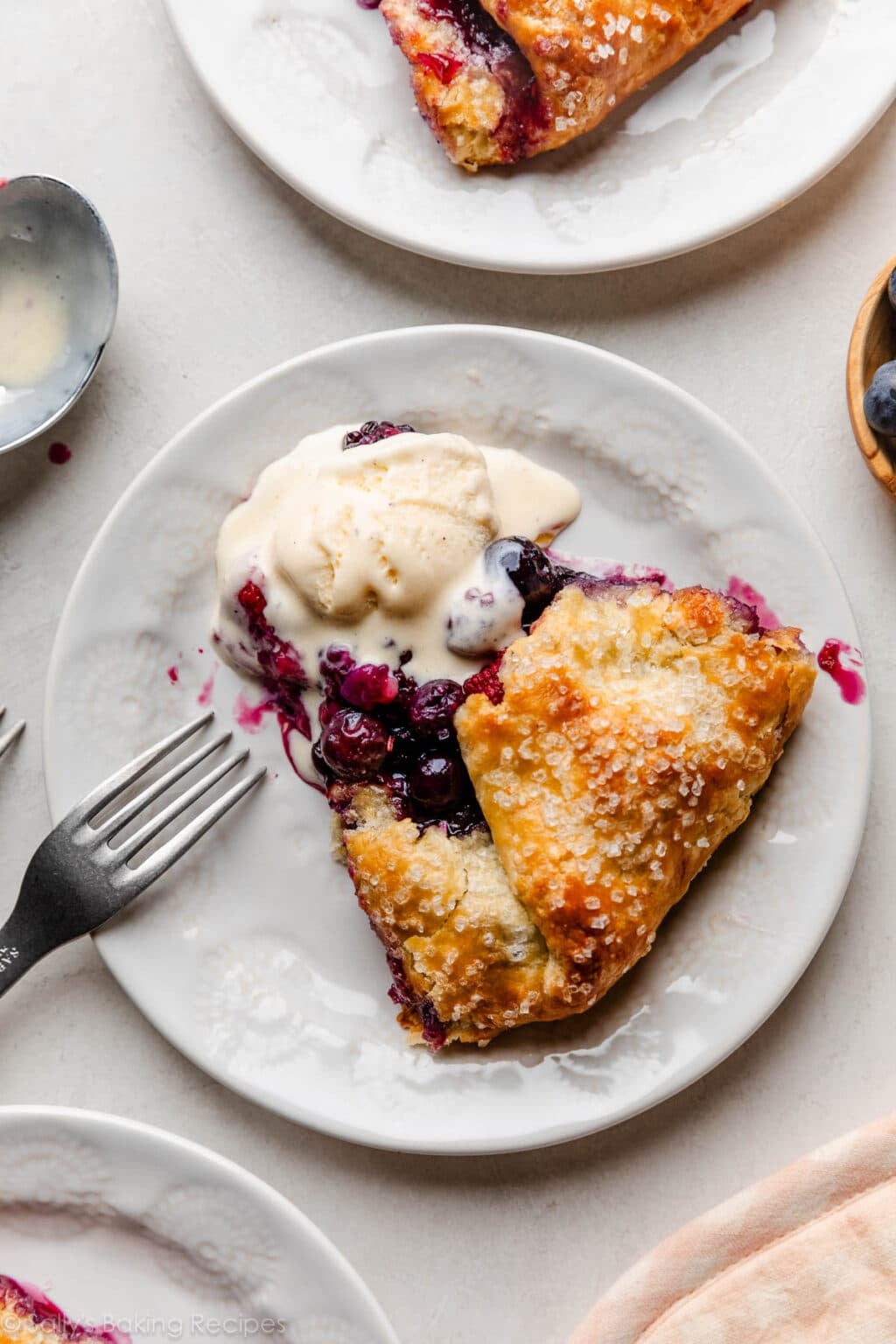 Berry Galette (Buttermilk Cornmeal Crust) Sally's Baking Addiction