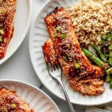 Easy Maple Sesame Salmon