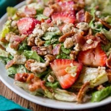 My Favorite Strawberry Bacon Salad