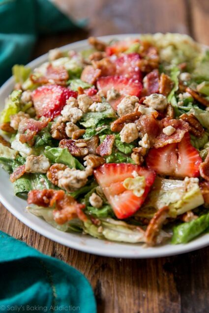 Favorite Strawberry Bacon Salad